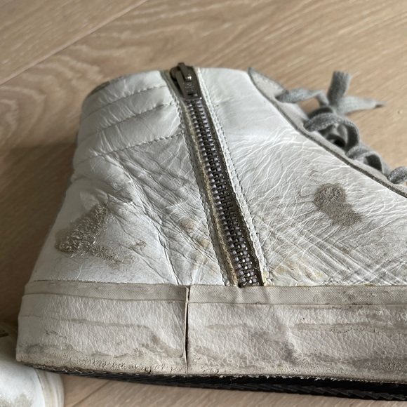 Golden Goose Men’s size 13 EU 46 - White Leather Ice - Picture 5 of 12